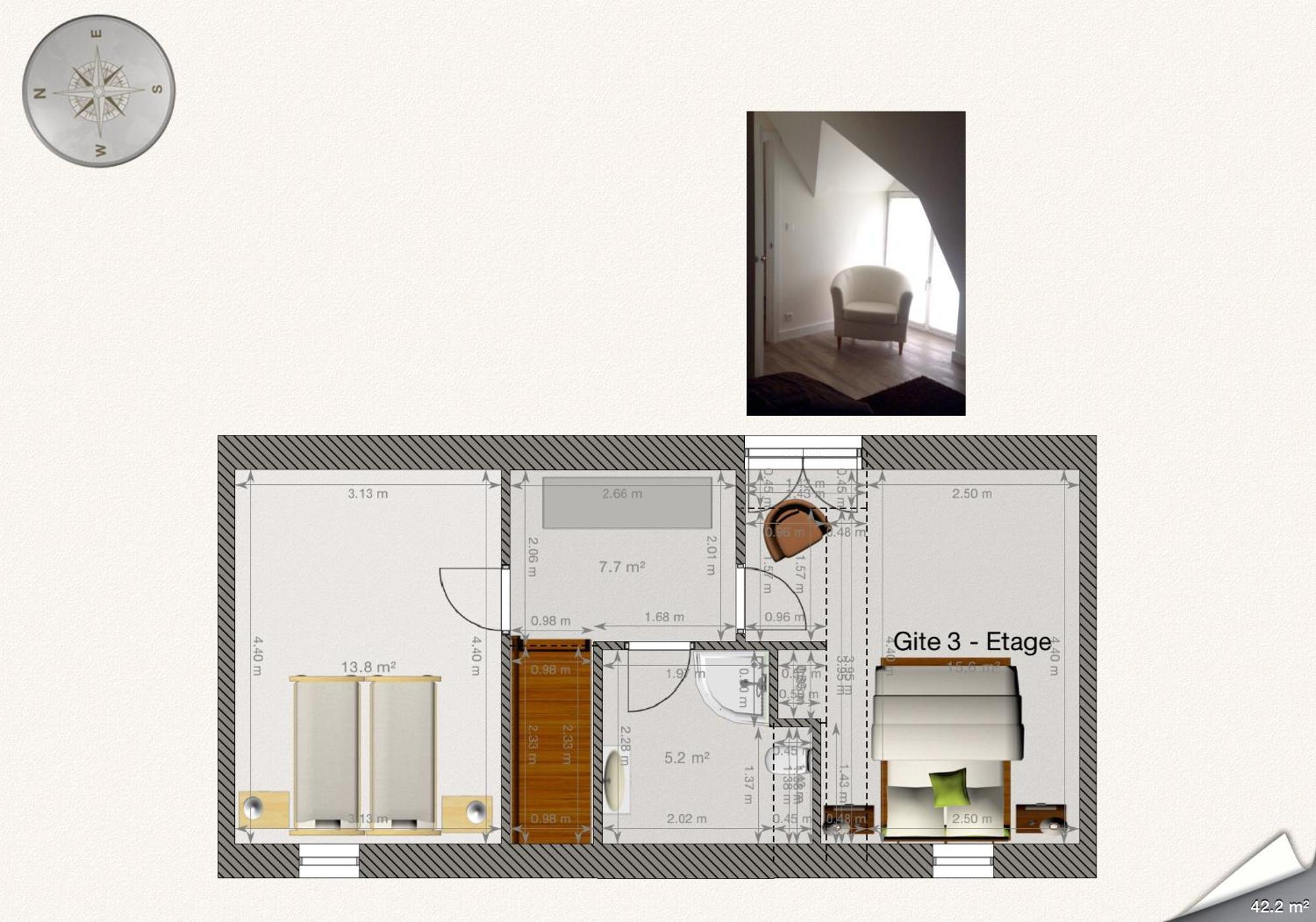 B&B Au Moulin 1771 Monein Phòng bức ảnh